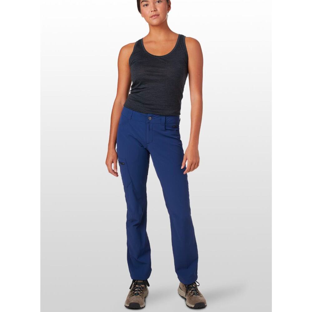 Outdoor Research Women's Wide Leg Pants in Navy Blue and Charcoal